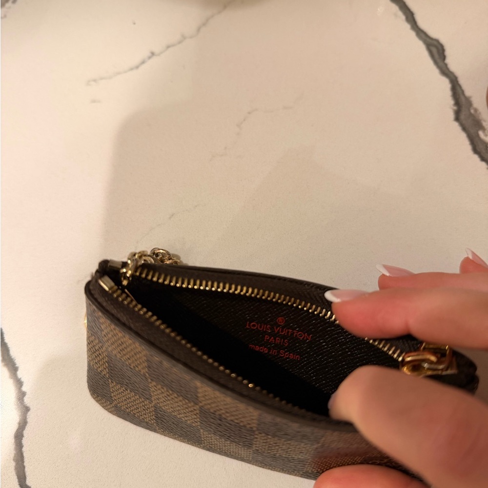 Louis Vuitton Dark Brown Checkered Key Holder - Picture 4 of 5